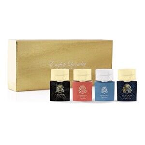 English Laundry Cologne Gift Set EDP Spray 4x20ml Oxford Crown London Cambridge